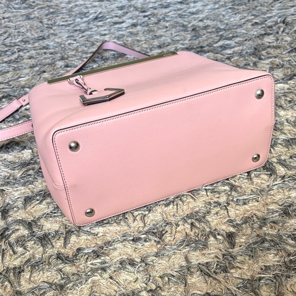 Fendi Light Pink Satchel Silver Hardware 8x11x5 - Picture 6 of 17